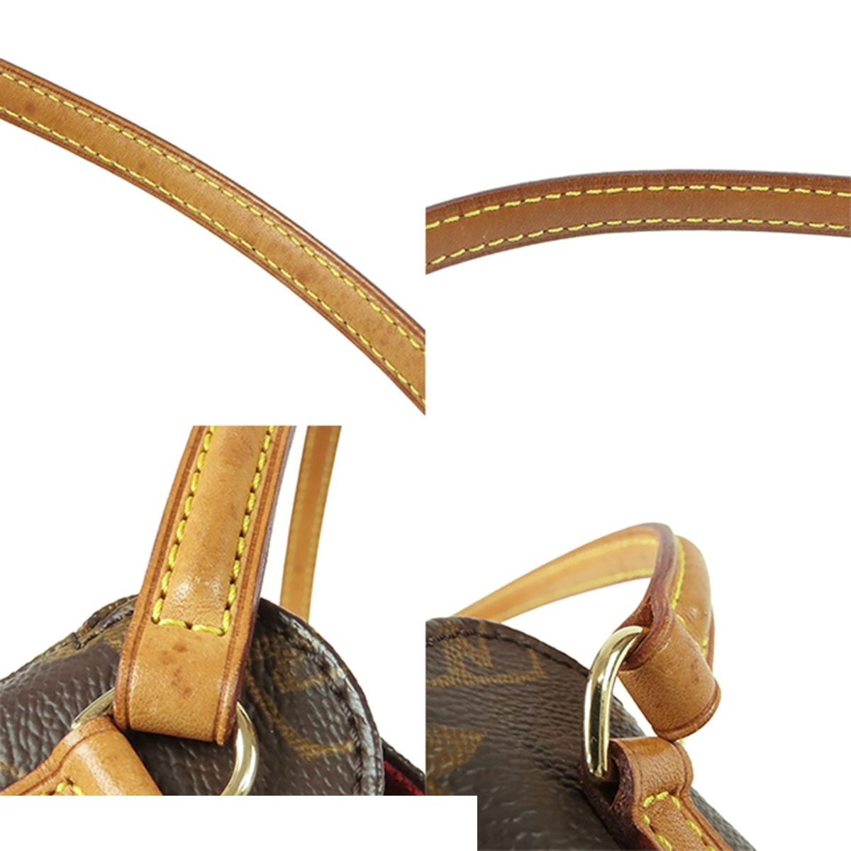 Louis Vuitton Recital Brown Monogram Canvas Shoulder Handbag — view 8