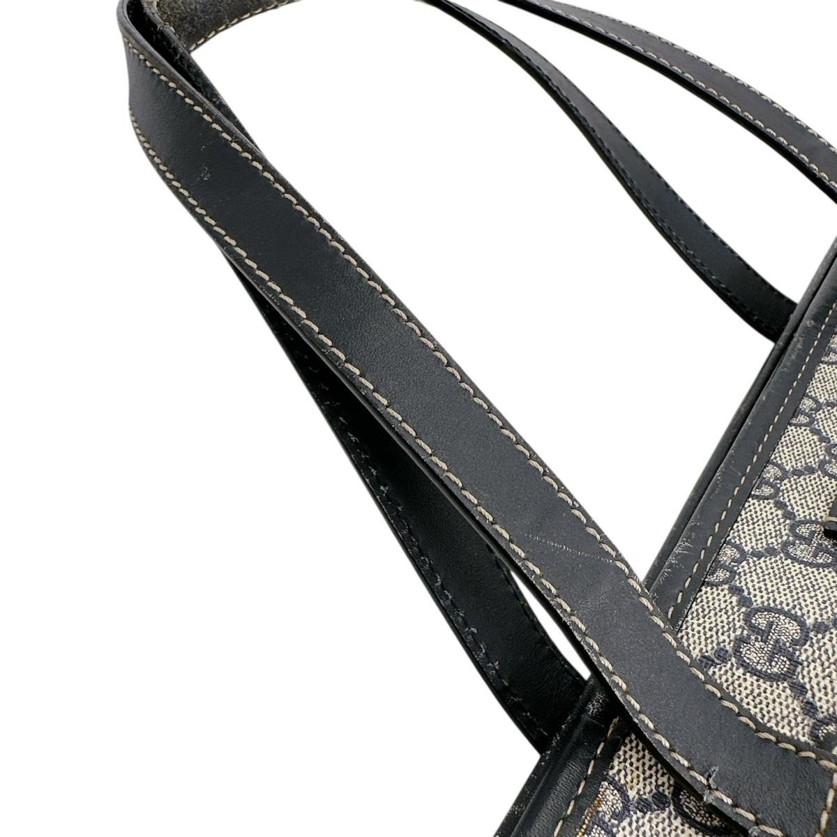 Gucci GG Supreme Tote Bag Gray