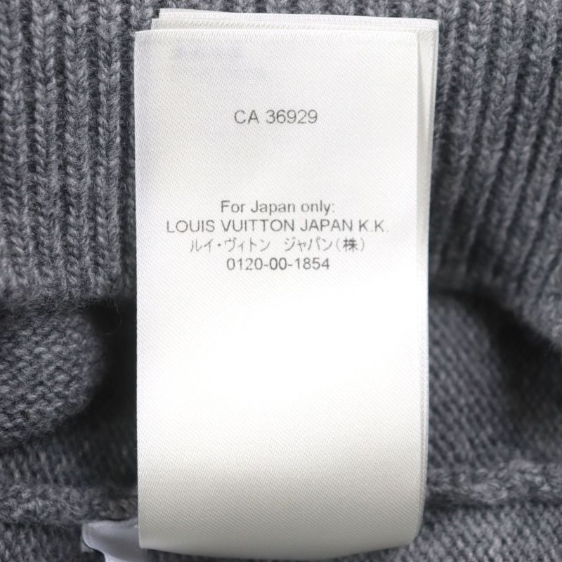 Louis Vuitton 22SS Taiga - Intarsia 100% Wool Amen Break Crew Neck Knitted