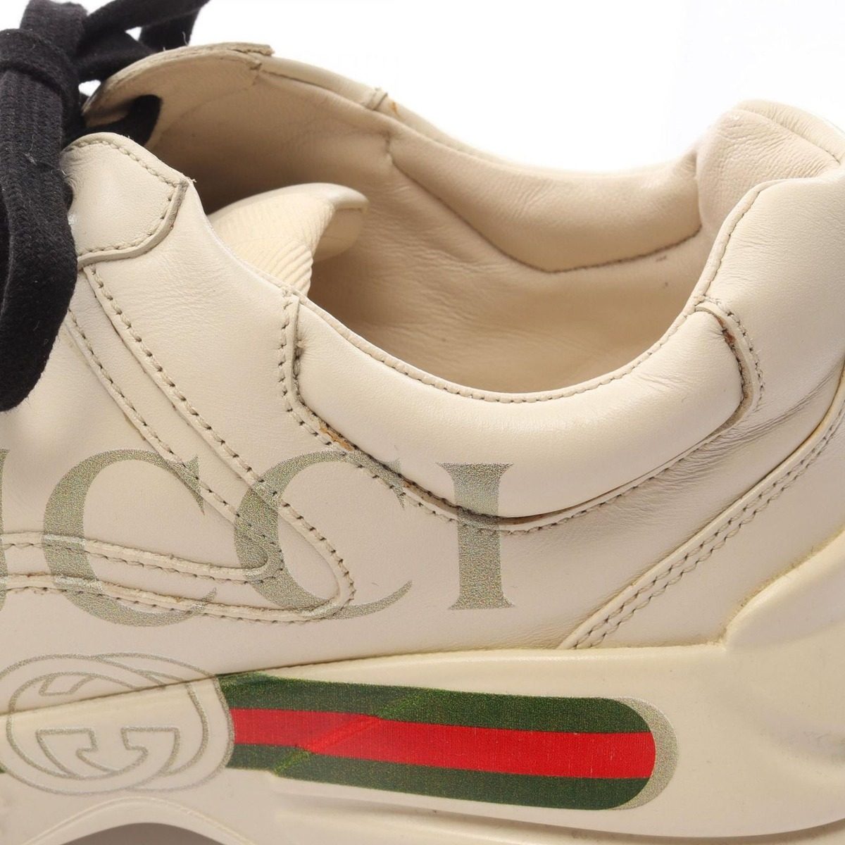 Gucci Sneakers Vintage Logo Sherry Line Leather — view 14