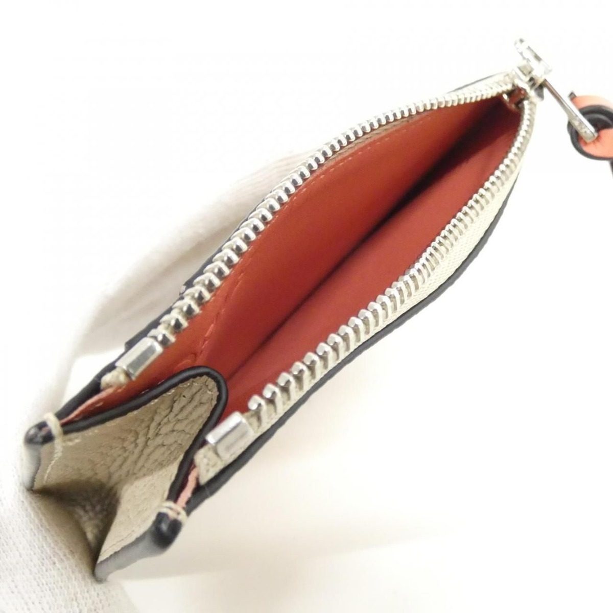 Loewe Coin Case Coin Purse Silver — view 4
