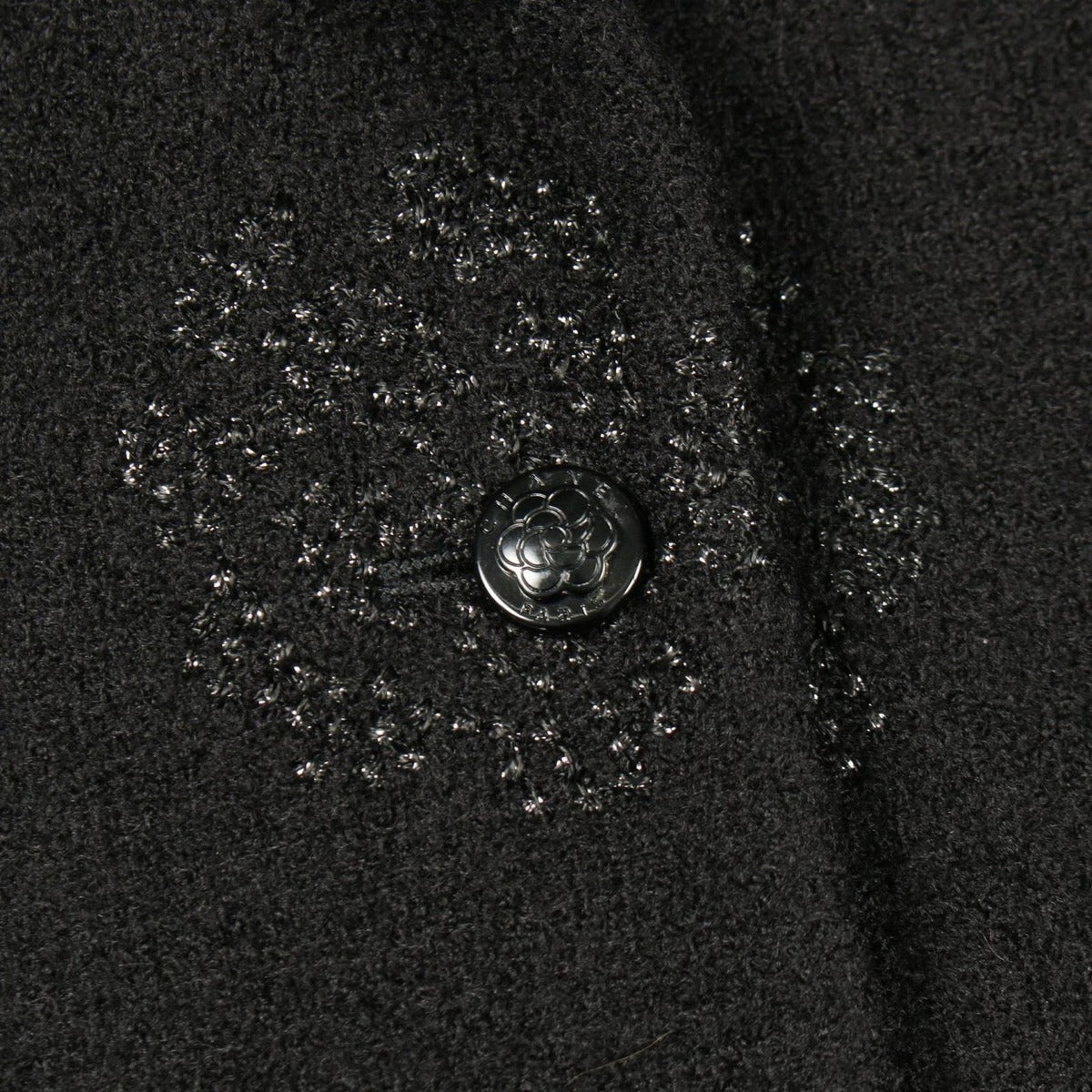 Chanel Tailored Jacket Camellia Wool — view 7