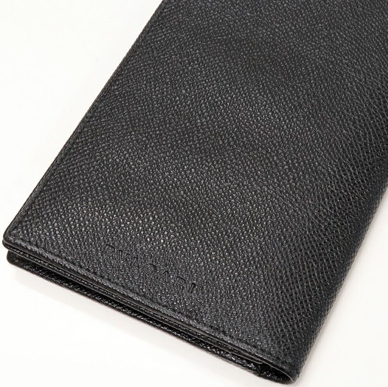 Bulgari Zipper Wallet With Coin Purse Classico Calf Black 25752