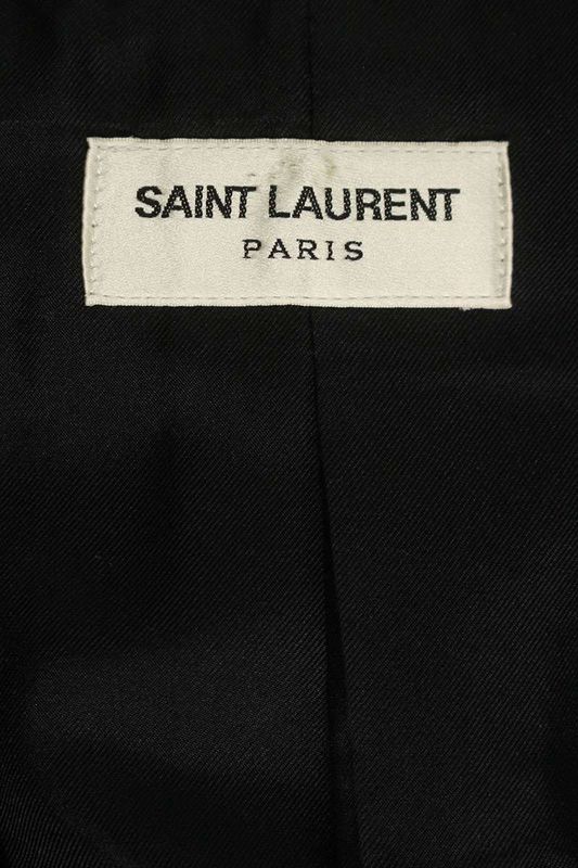 Saint Laurent Paris 14AW 360533 Y575f Tailored Jacket With Lapel Velour