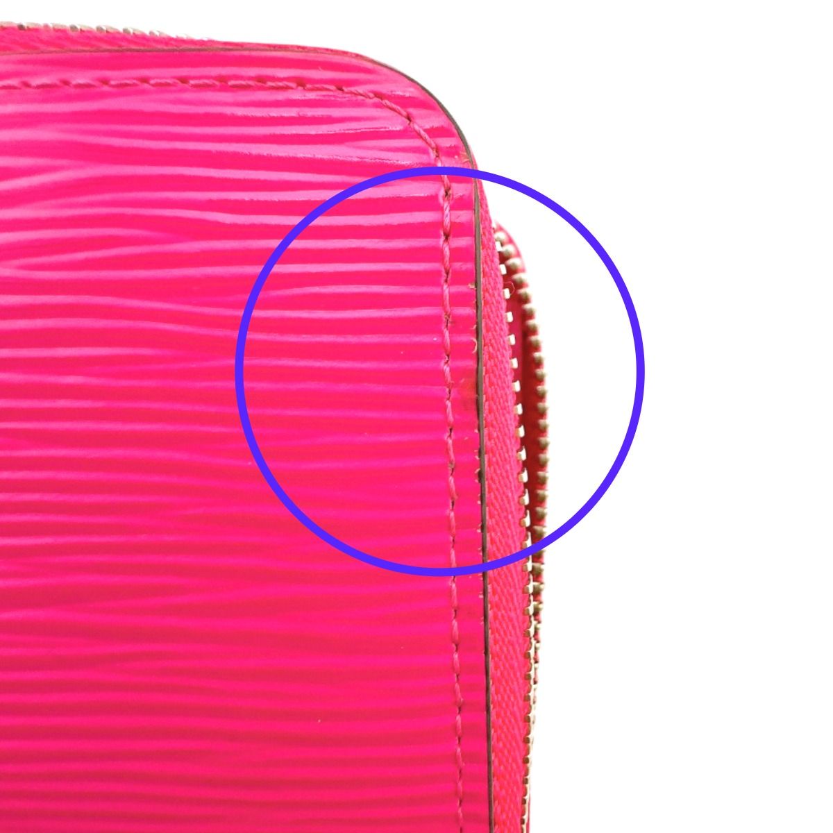 Louis Vuitton Epi Round Zipper Zippy Wallet Long