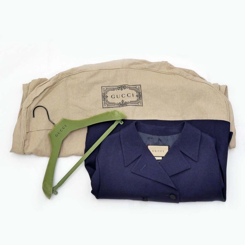 Gucci Terrace Jacket 42 Size Navy Womens Apparel Womens