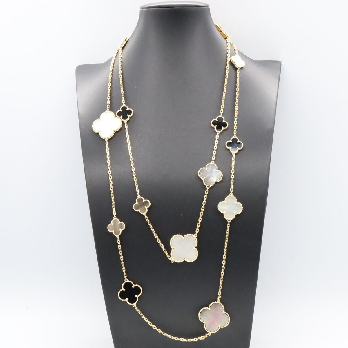 Van Cleef & Arpels Necklace Magic Alhambra Gray Shell — view 8