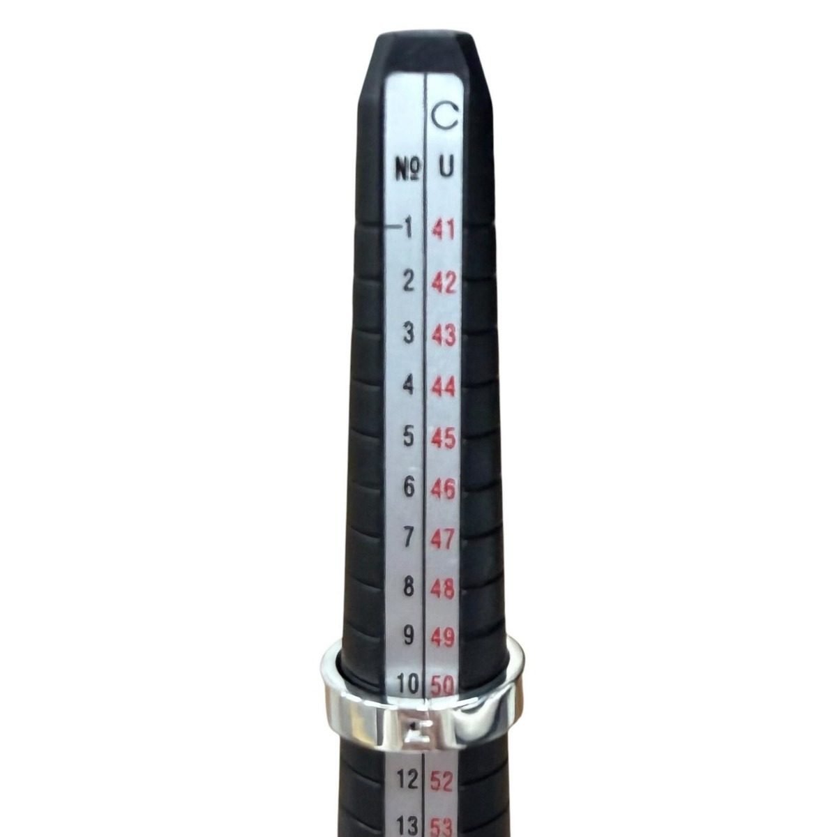 Hermes Vintage Cles Ring Silver 51 Weight — view 10