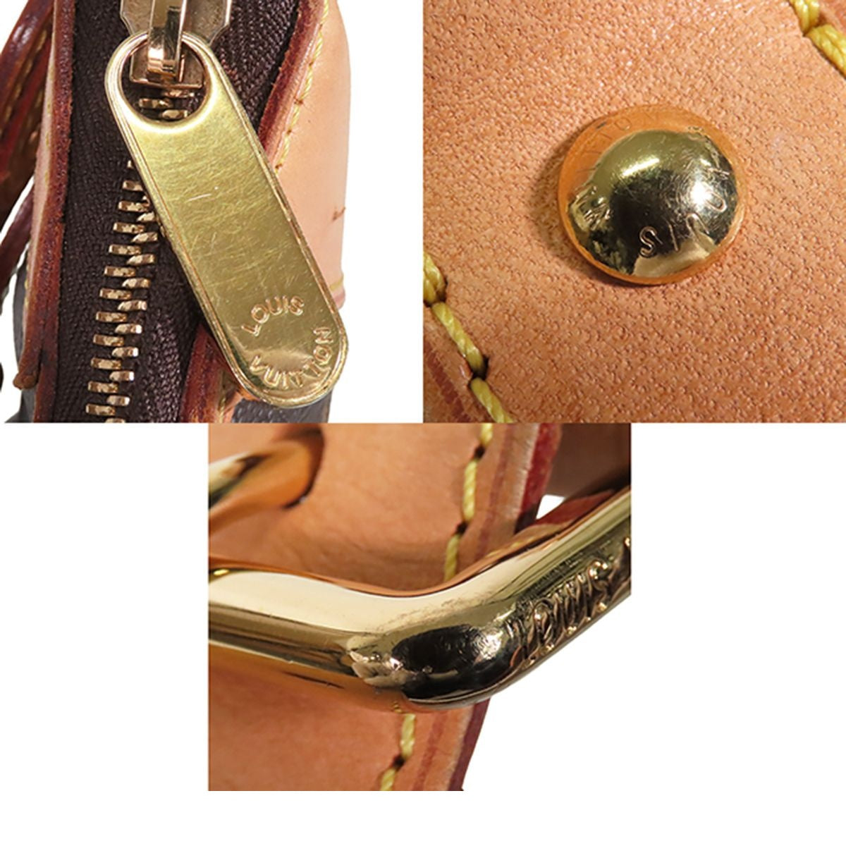 Louis Vuitton Thames PM Brown Monogram Canvas Shoulder Bag — view 8