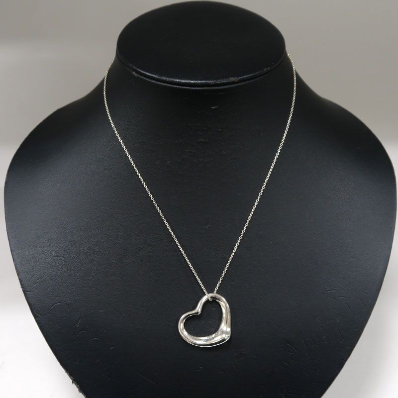 Tiffany & Co Tiffany & Co Open Heart Necklace Sv925