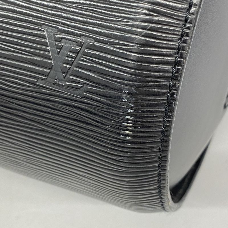 Louis Vuitton Epi Soufflot M52862 Noir Black Women