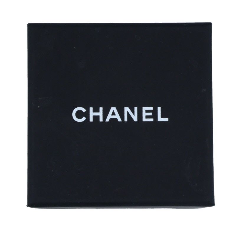 Chanel I24C Coco Mark Hoop Earrings Women's