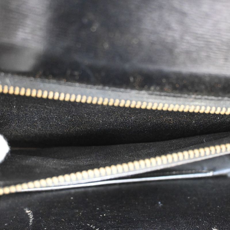 Celine Carriage Shoulder Bag Leather Black 67fa291