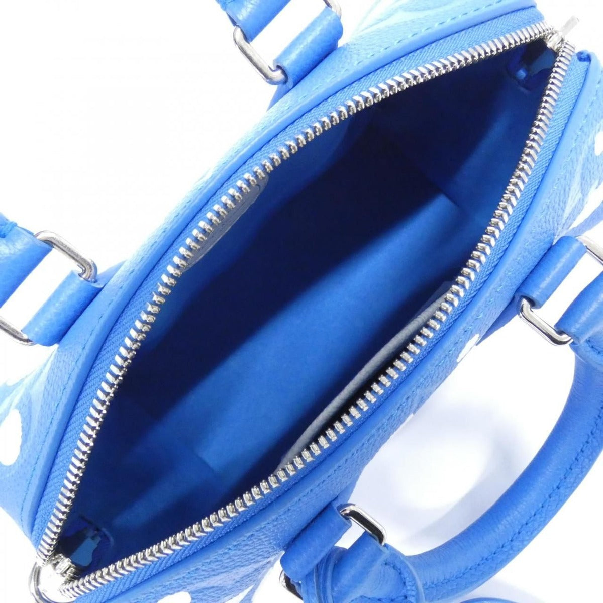 Louis Vuitton Monogram Empreinte Speedy Bandouliere — view 8