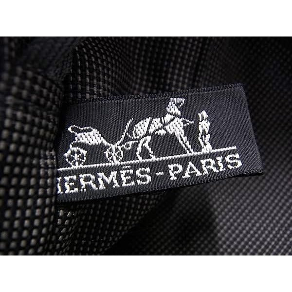 Hermes Tote Her Line MM Gray Canvas Silver Hardware — view 6