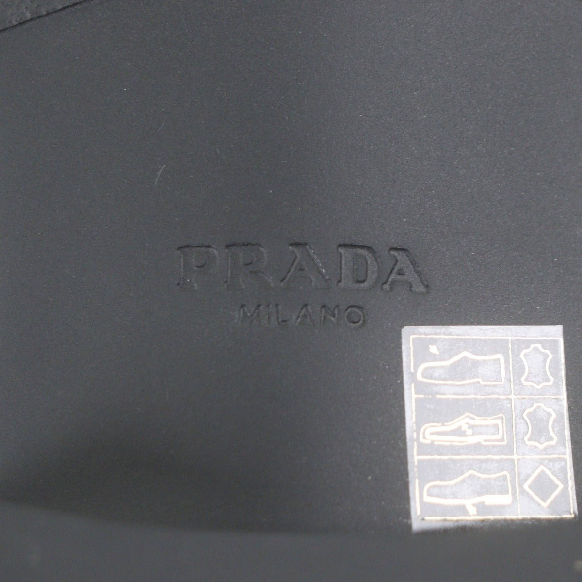 Prada Chocolate Patent Leather Triangle Logo Loafer Black 6.5 — view 11