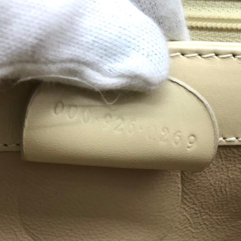 Gucci Old Leather Hand Bag Ivory