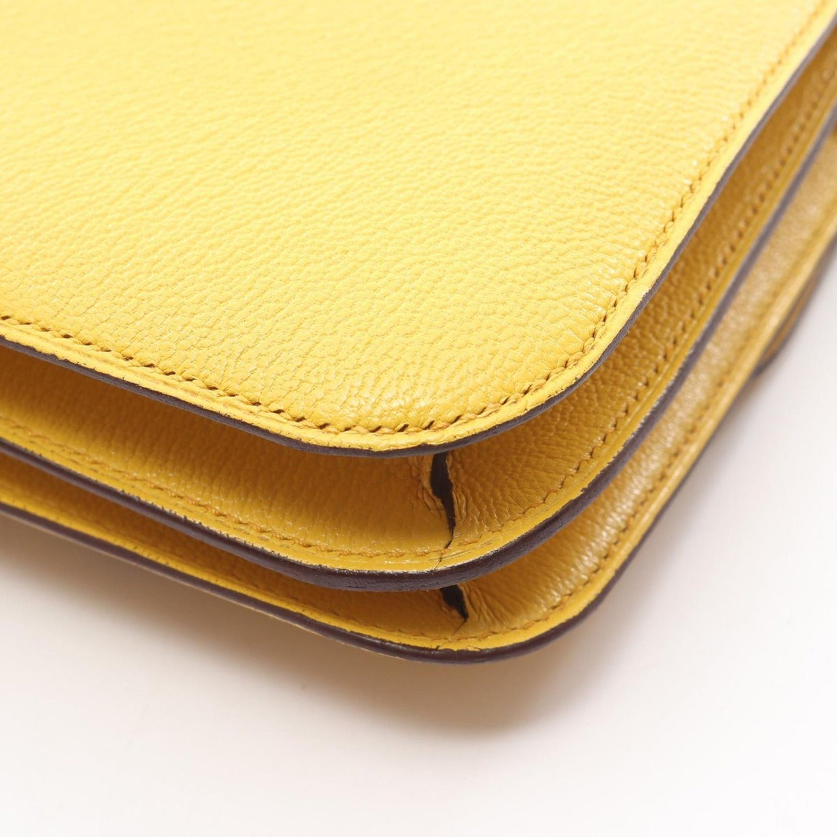 Hermes Shoulder Bag Constance 3 Mini Sun Leather — view 6