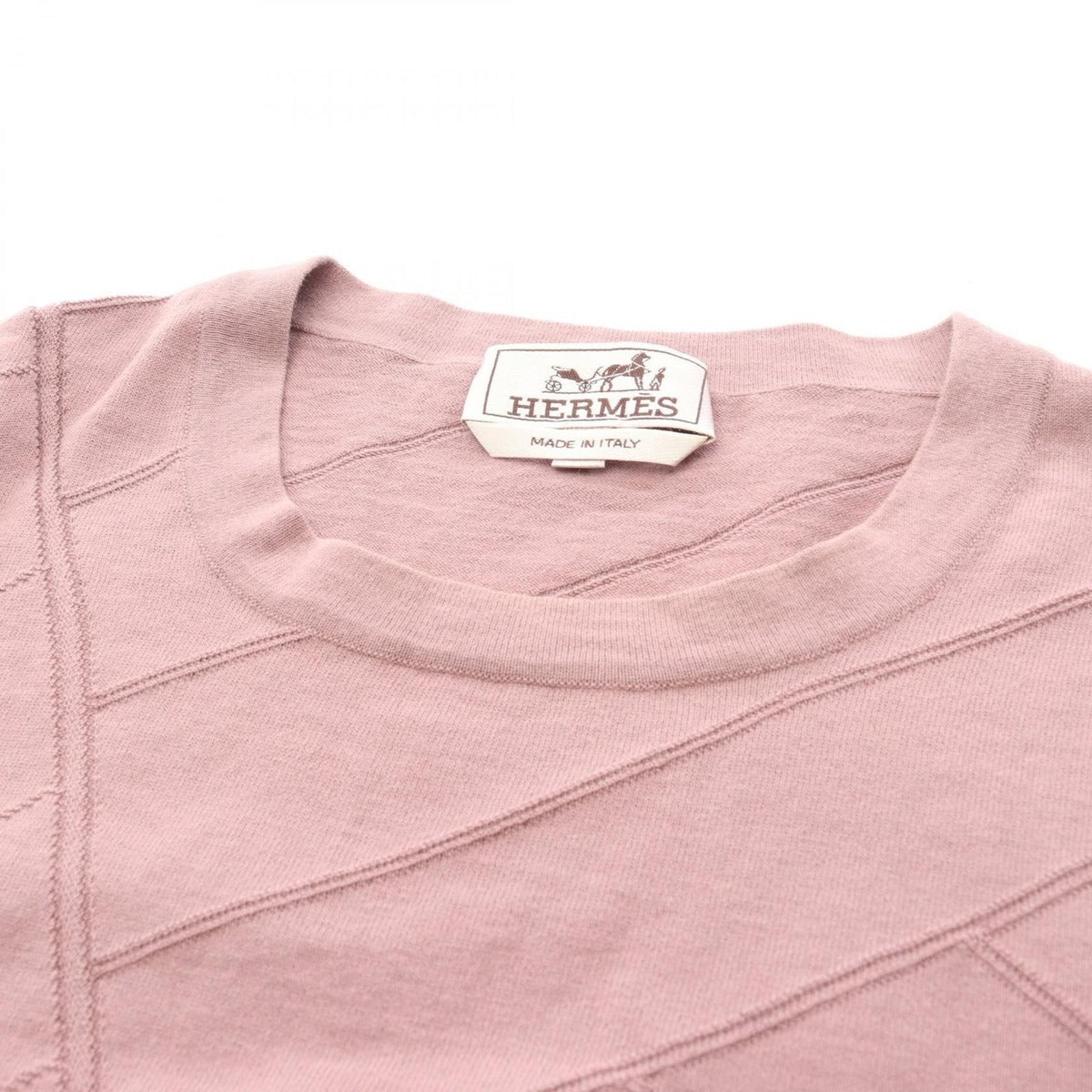 Hermes Knit Purple Cotton — view 7