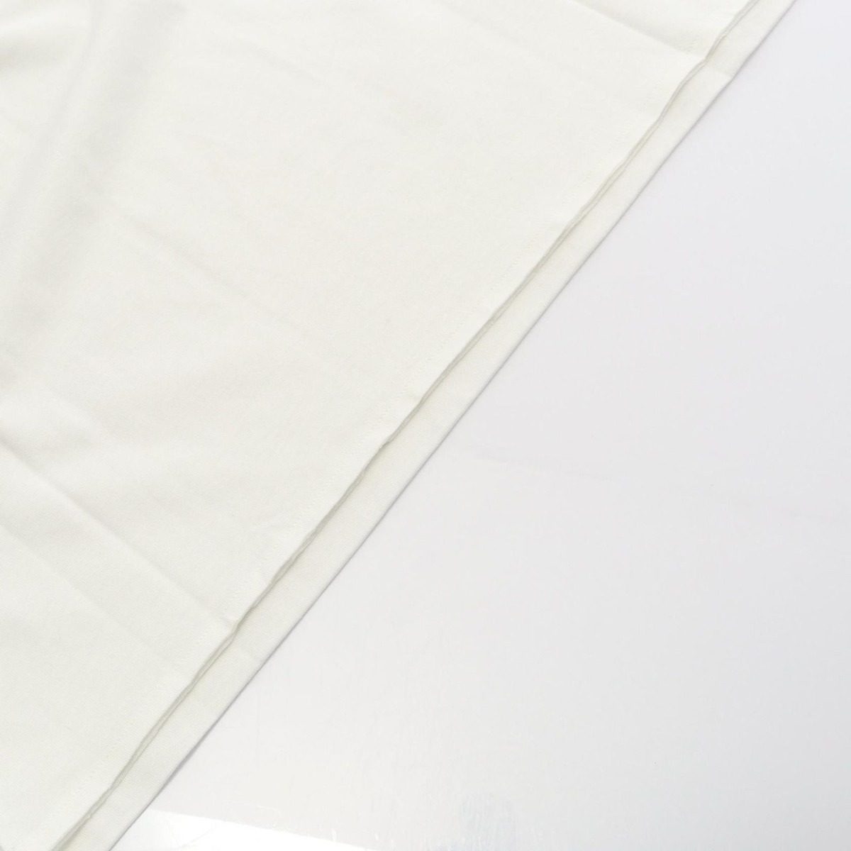 Saint Laurent Paris Short Sleeve T-Shirt Reverse Logo White Cotton — view 8