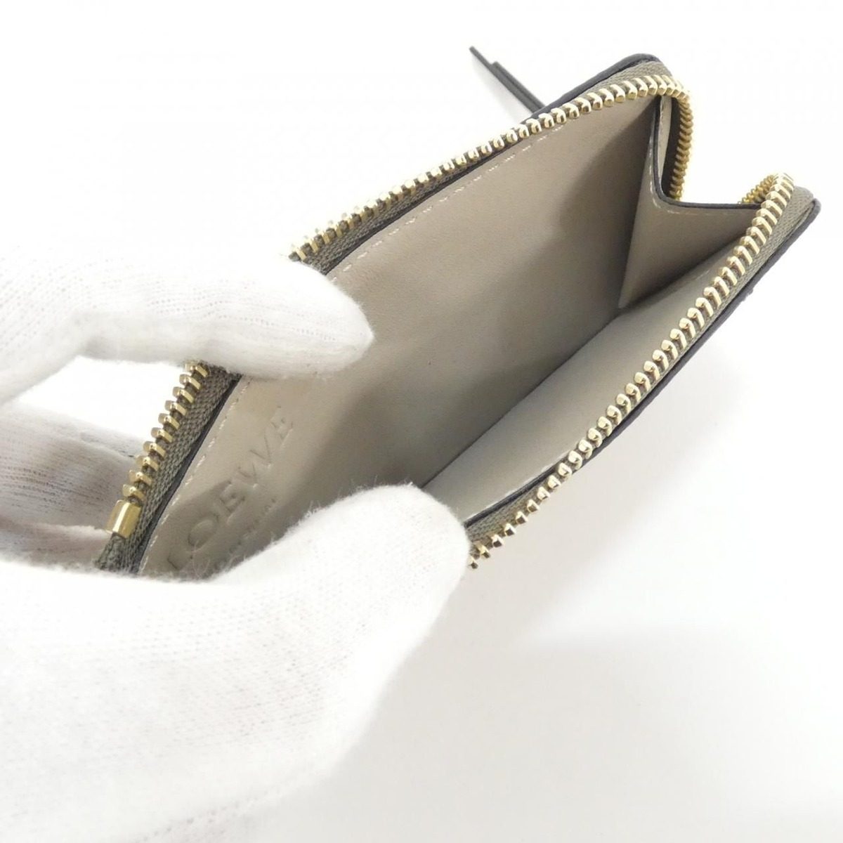 Loewe Coin Case Coin Purse Gold — view 6