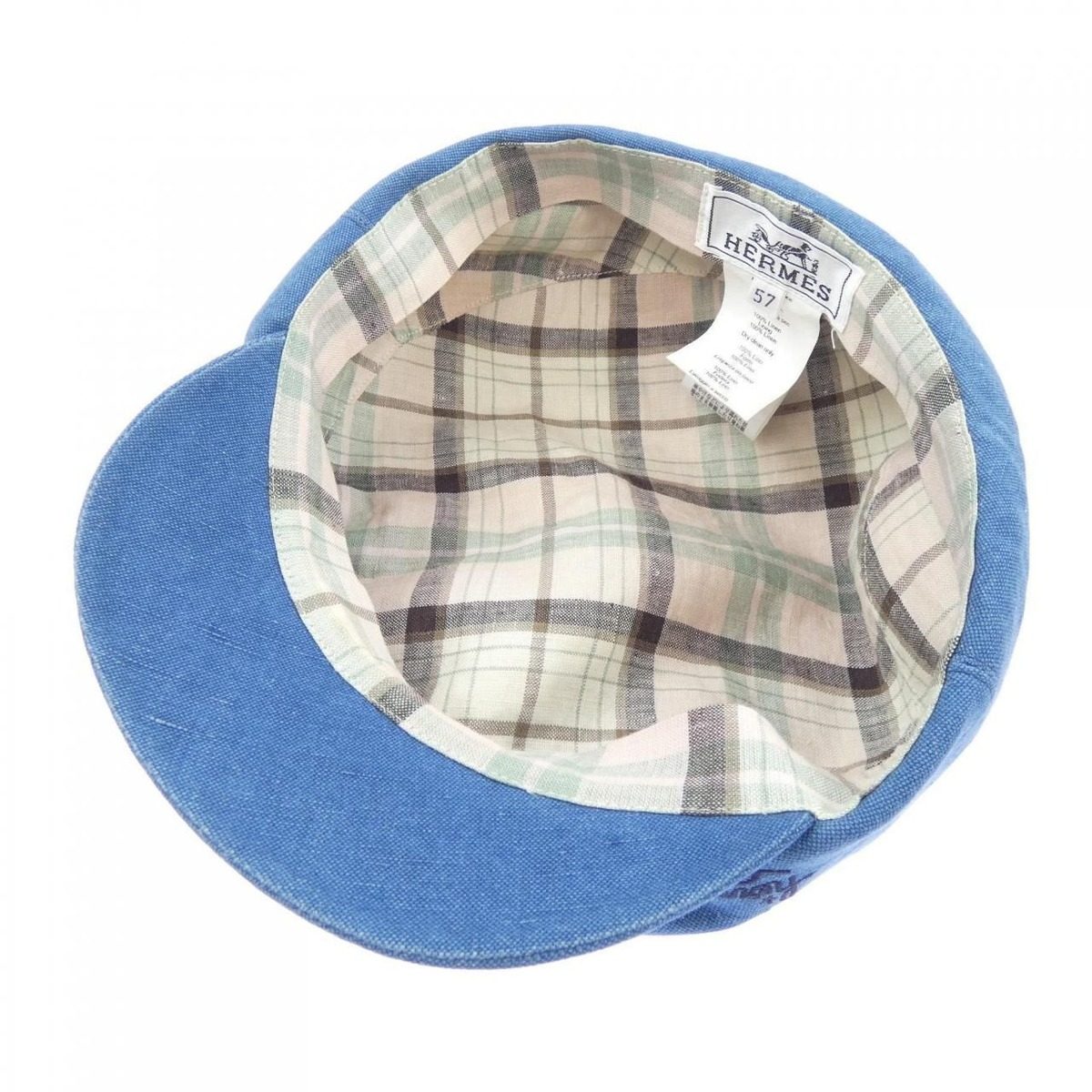 Hermes Cap Hat Blue — view 5