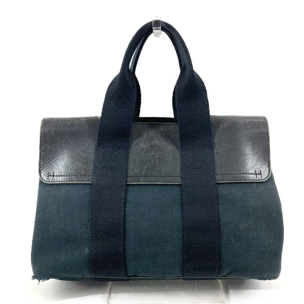 Hermes Handbag Valparaiso PM Cotton Black