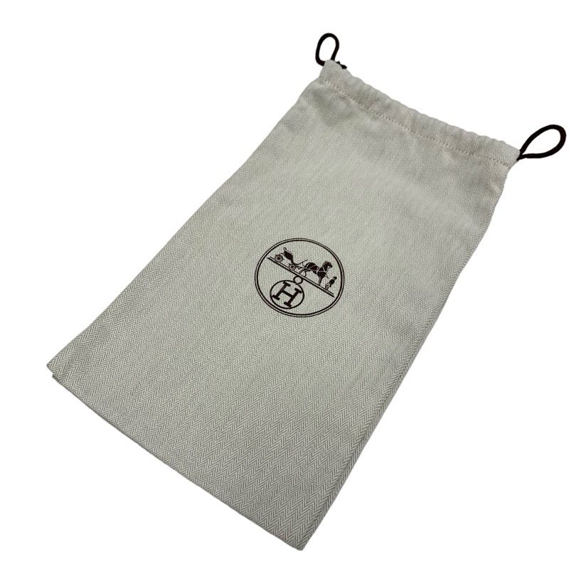 Hermes Paris Loafers Shoes Leather Black Silver Moccasins Flat Shoes Hhardware