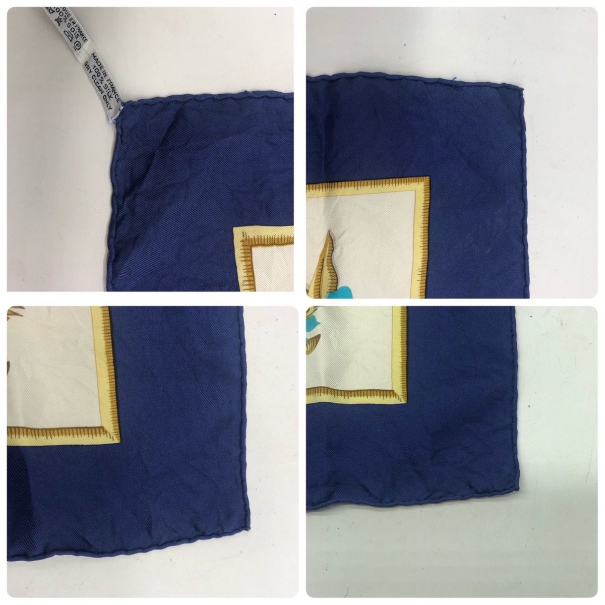 Hermes Scarf Carre 90 Caraibes Caribbean Estimated Silk — view 10