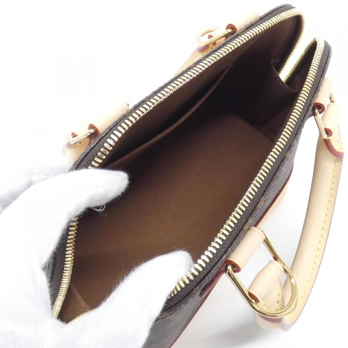 Louis Vuitton Monogram Alma BB Bag — view 9