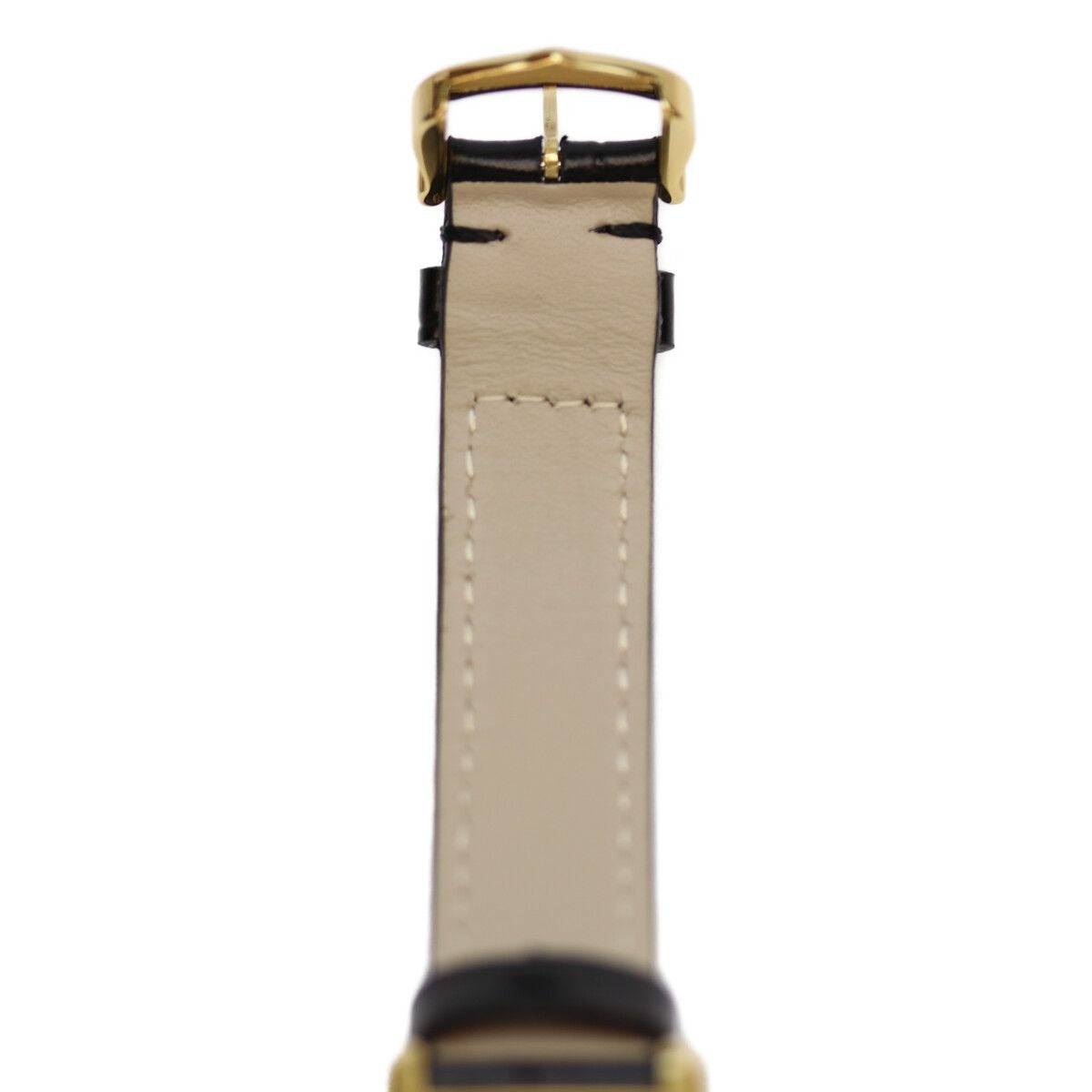 Cartier 925 Must Tank Vermeil SM Roman Ivory Dial Manual Winding Leather Strap 1976-1981