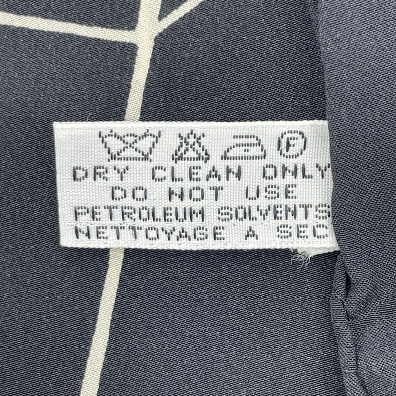 Chanel Matelasse Bag Motif Scarf Silk Brown