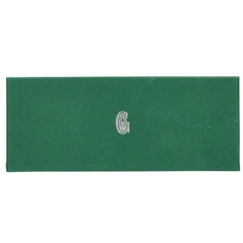 Goyard Minaudière Trunk Leather Trunk Shoulder Bag Men's