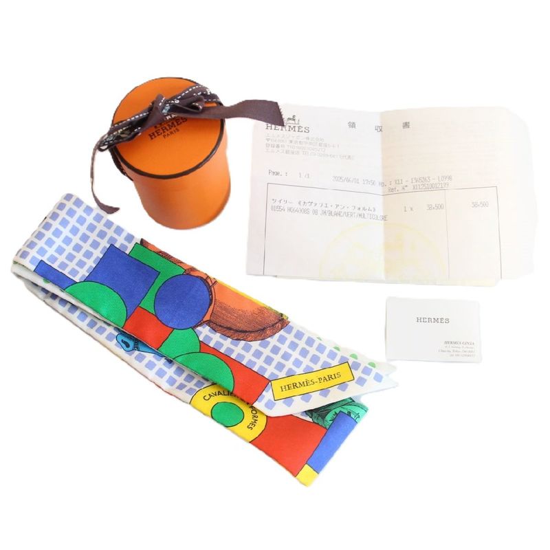Hermes Twilly Cavalier Enforme Silk