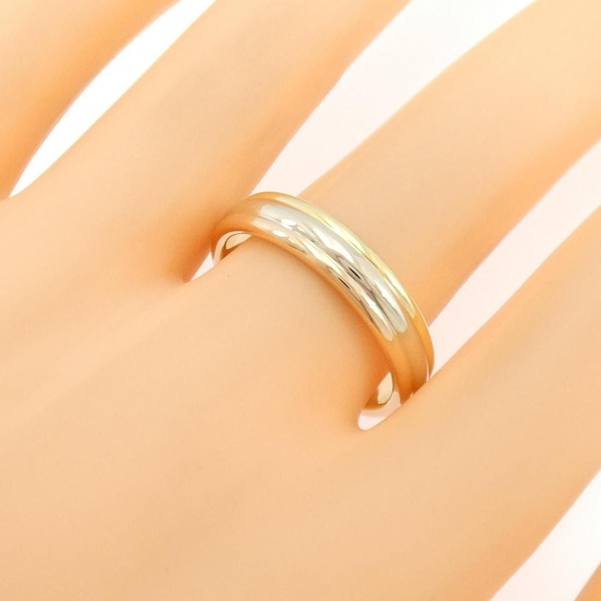 Cartier Three Color Wedding Ring — view 5