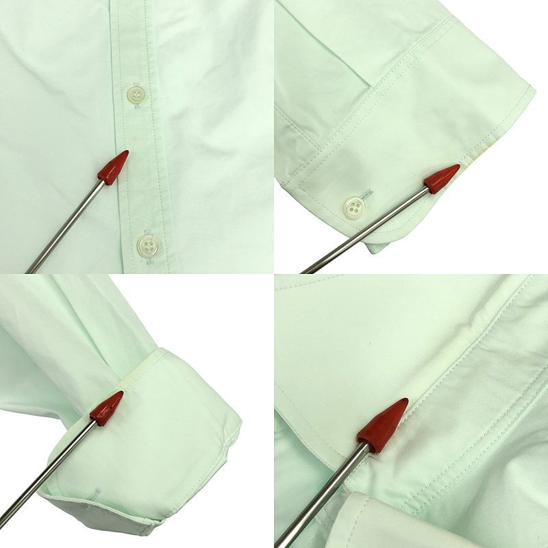 Balenciaga - Cotton Oversized Shirt - 34 - Turquoise Green - Mens