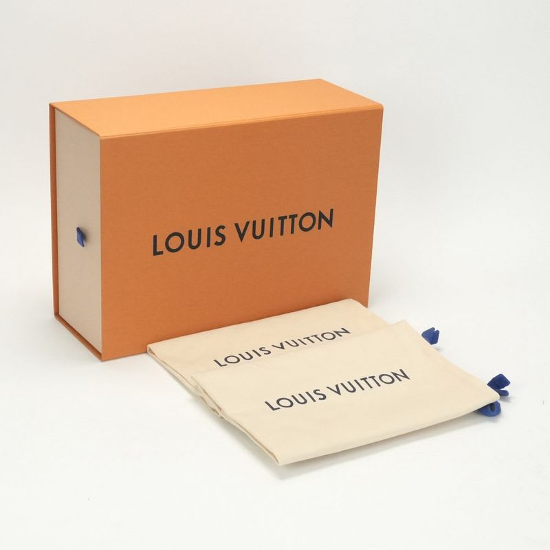 Louis Vuitton Run 55 Sneakers Shoes Mixed Material White