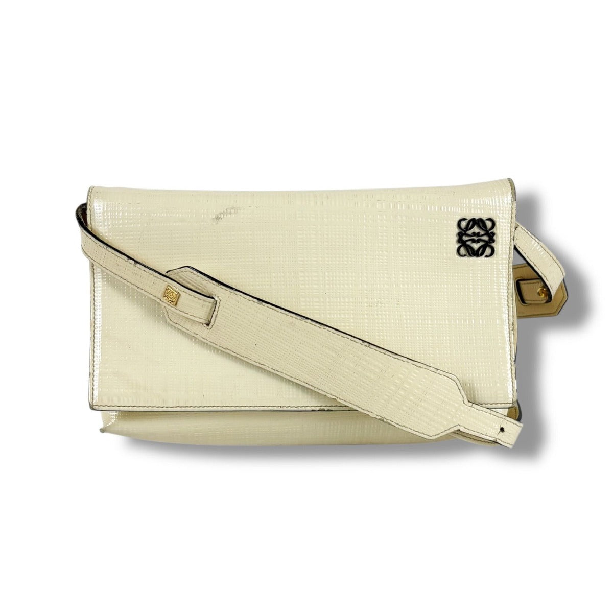 Loewe 2-Way Cross One Linen Anagram Logo Patent — view 13