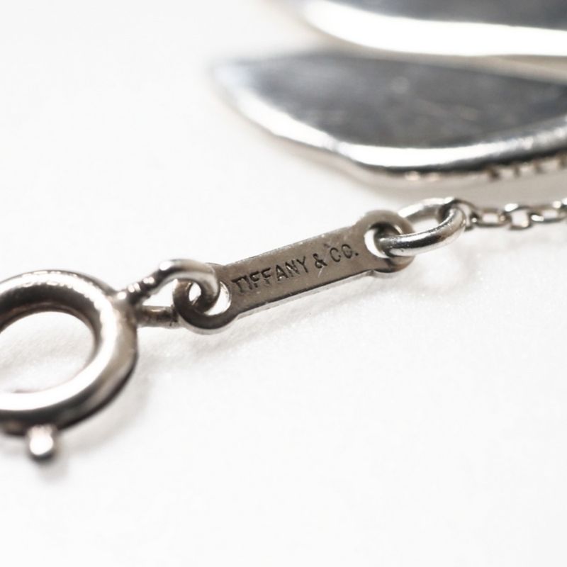 Tiffany & Co Tiffany & Co Vintage Necklace Whaletail Leaf Star Ring Silver