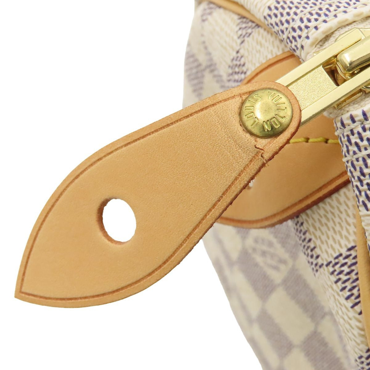 Louis Vuitton Speedy 25 Boston Bag Azur Damier Canvas — view 8