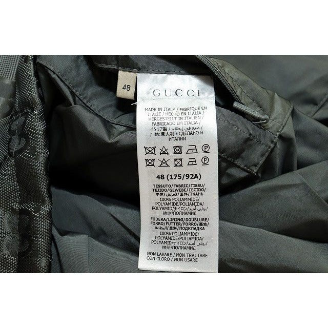 Gucci 21 SS OFF THE GRID Hooded Jacket Grey 48 Zaebn — view 9