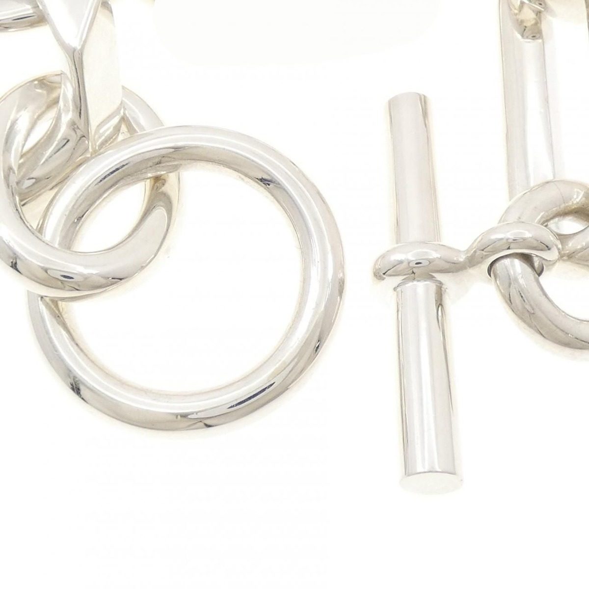Hermes a Bracelet Silver — view 3