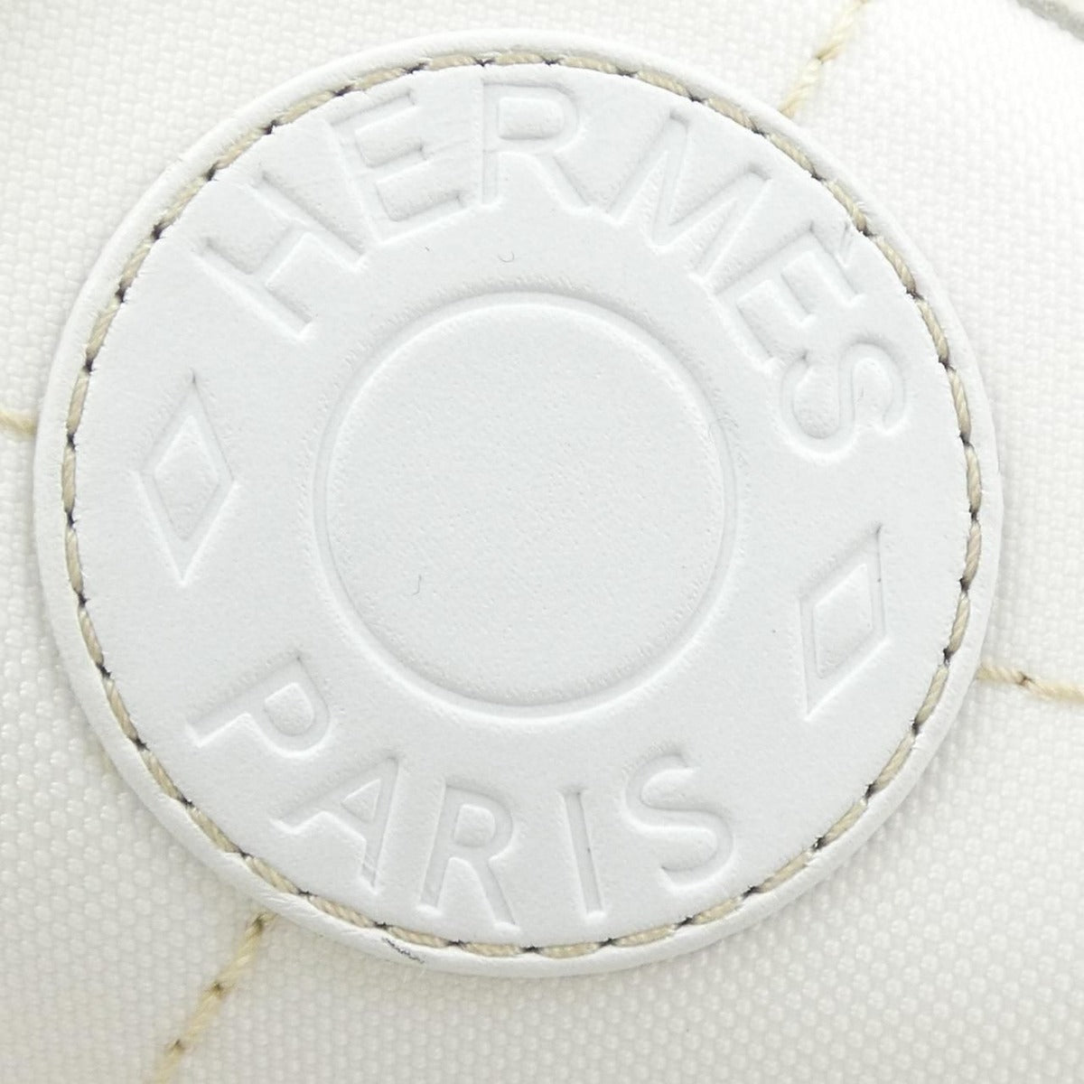 Hermes Drive Sneakers Canvas Calfskin White Gray — view 6