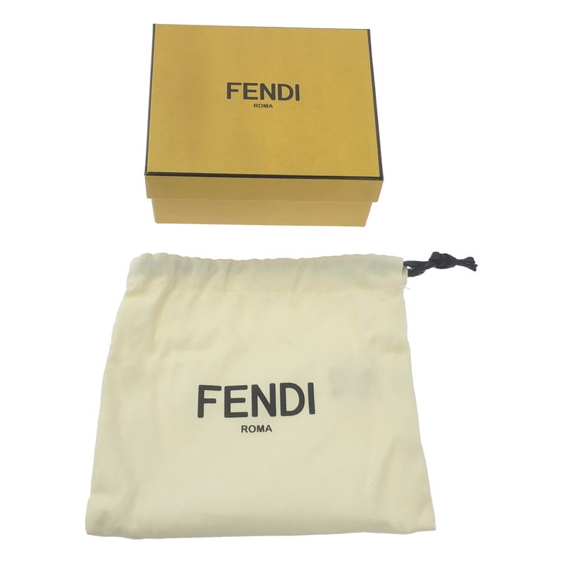 Fendi - FF Diamond Leather Wallet - Brown - Women