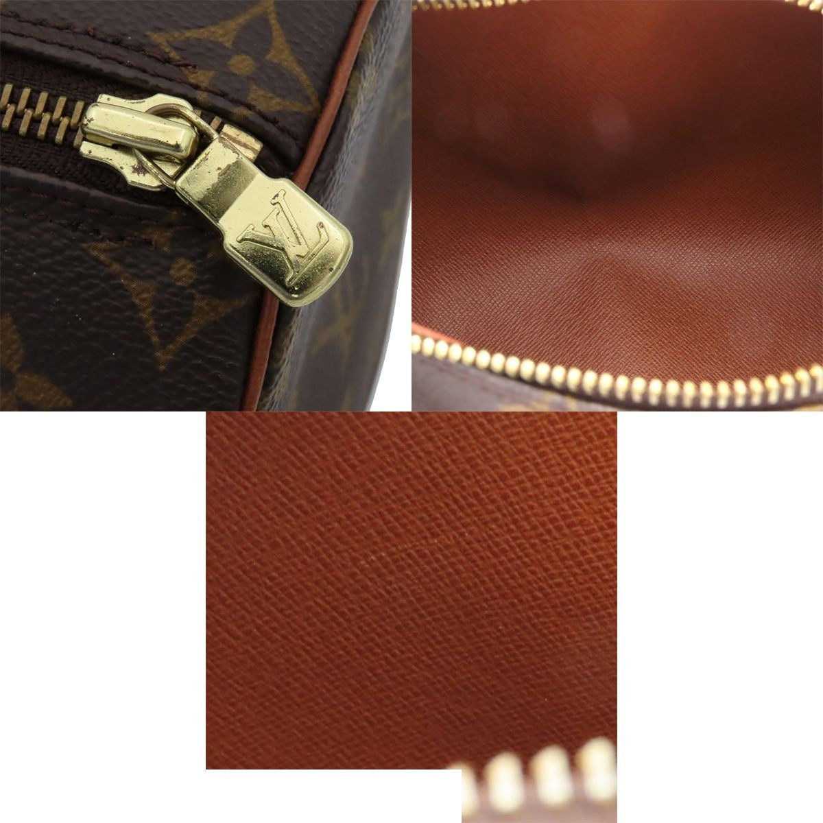 Louis Vuitton Papillon 26 Brown Gold Monogram Canvas Handbag — view 8