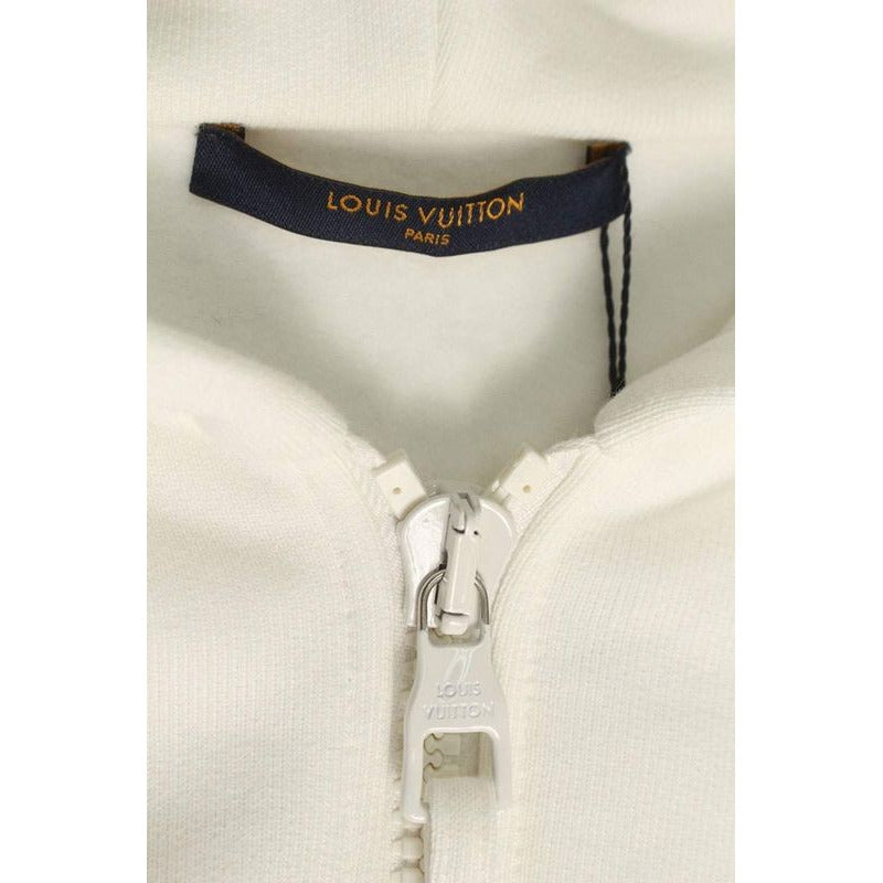 Louis Vuitton 19 AW Rm192 M KVR Hhy10 W 3 D Patch Pocket Half Zip Hoodie — view 3