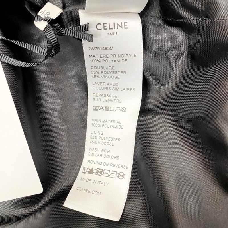 Celine Jacket Boy Doll Print Coach Jacket 2w751495m 48 Size Nylon Black White