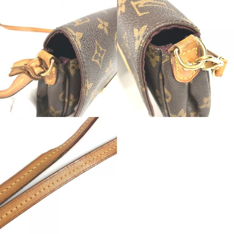 Louis Vuitton Shoulder Bag Favorite PM M40717 Monogram Canvas Brown