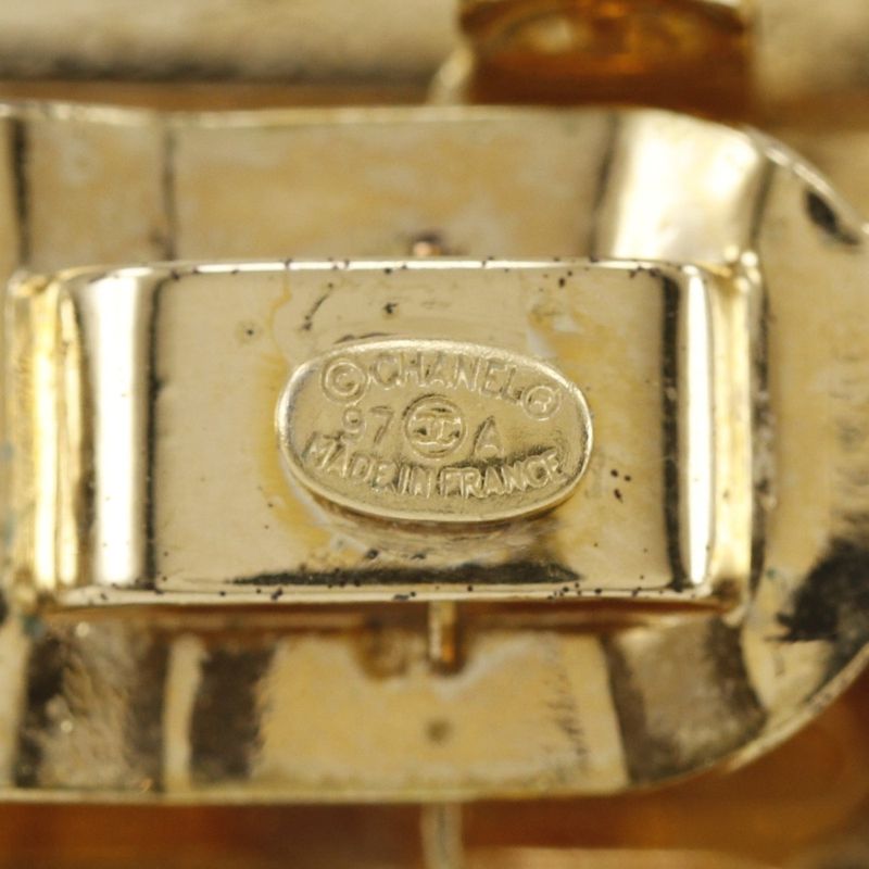 Chanel Gold Plated Gold 97A Ladies Barrette