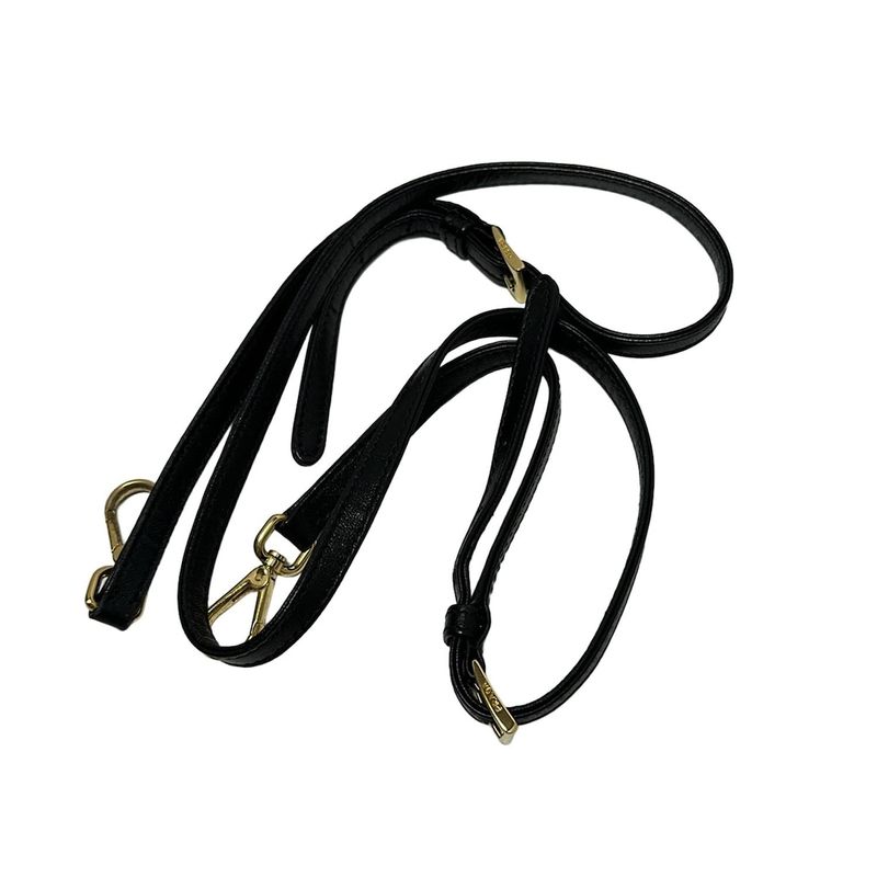 Prada Handbag Logo Jacquard Black Ribbon